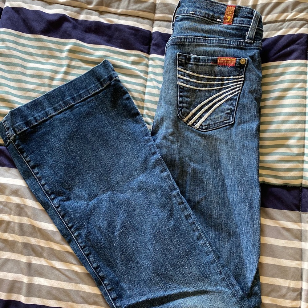 7 for all mankind women’s flare jeans